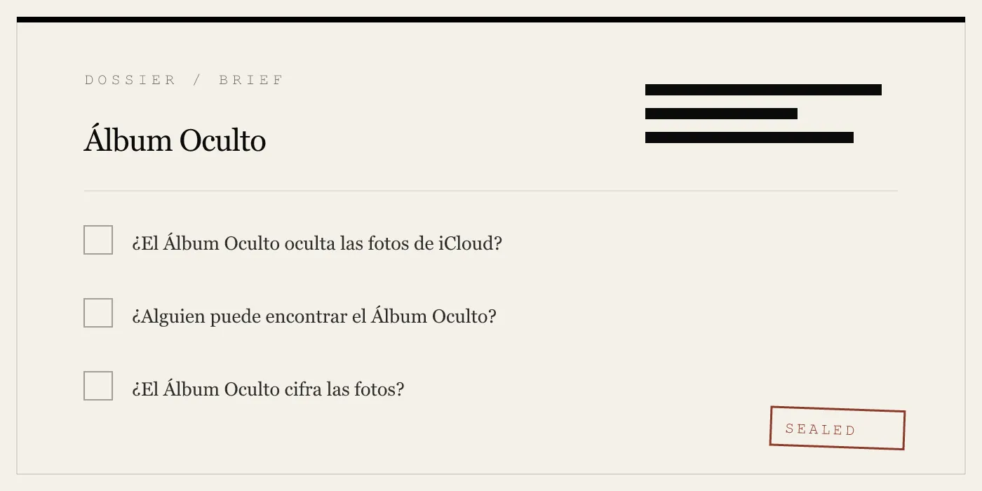 Álbum Oculto