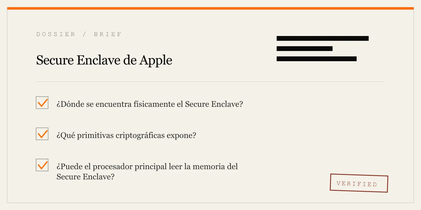 Secure Enclave de Apple