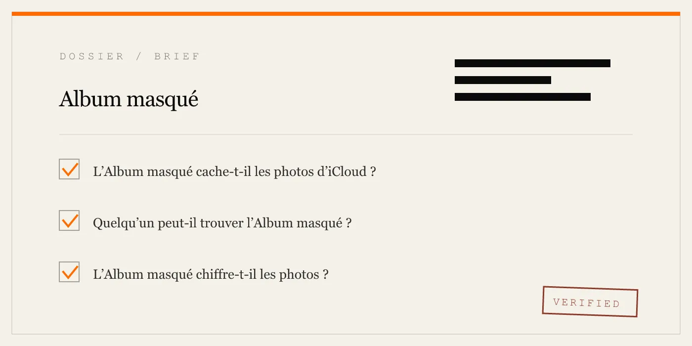 Album masqué