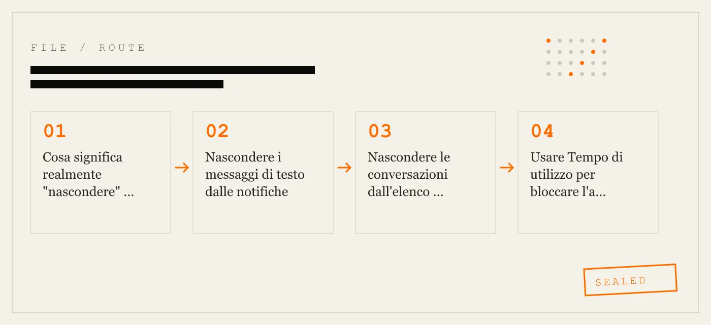 Come nascondere i messaggi di testo su iPhone: strumenti di privacy iOS e il problema del blocco di iMessage