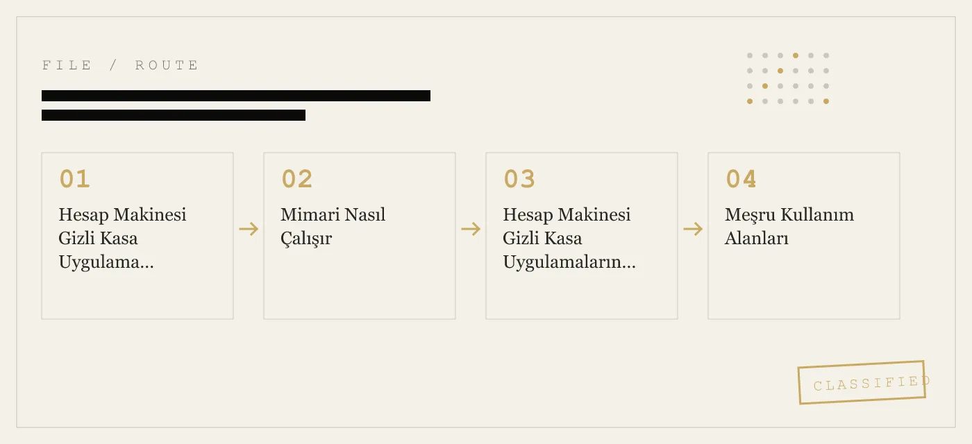 iPhone için Hesap Makinesi Gizli Kasa Uygulamaları — Mimari, Kullanım Alanları ve Gerçekten İşe Yarayanlar